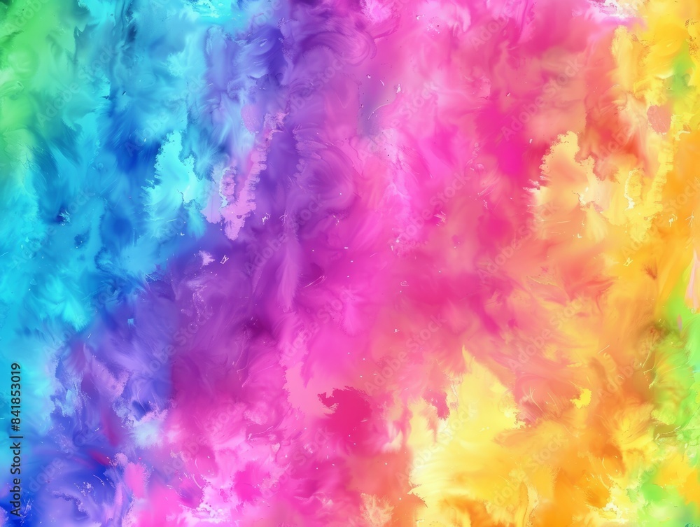 Rainbow tie dye pattern background Rainbow tie dye pattern background