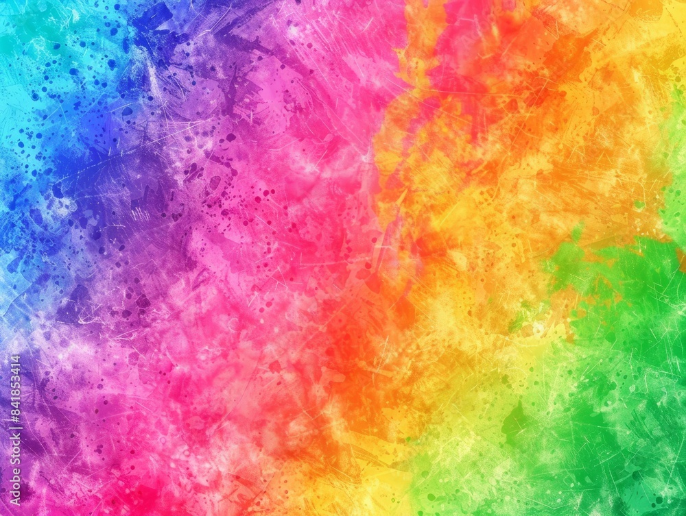 Rainbow tie dye pattern background Rainbow tie dye pattern background