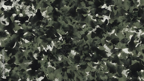 Camouflage military background dirty texture, fashion pattern, army texture