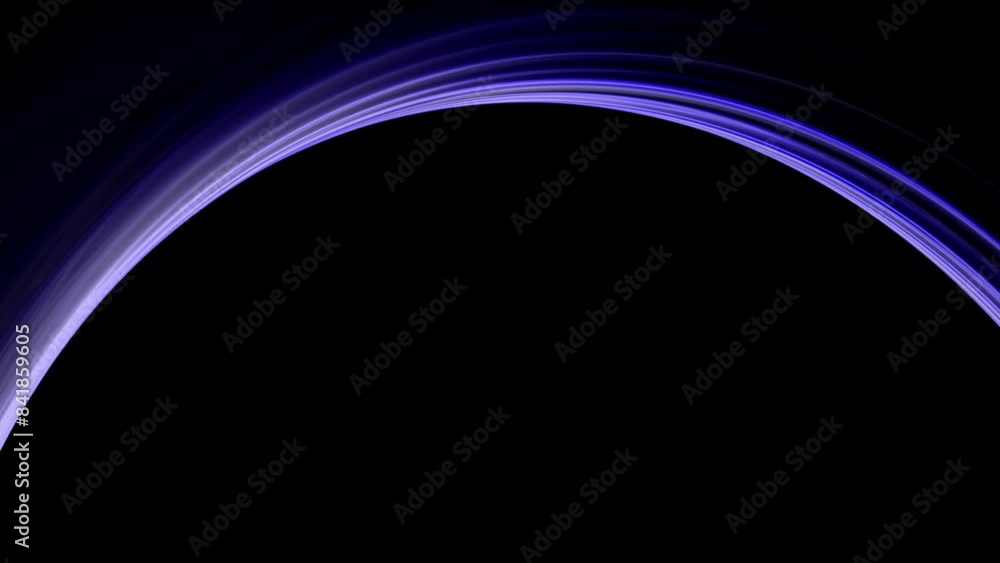 Purple glossy arc on dark background Purple glossy arc on dark background