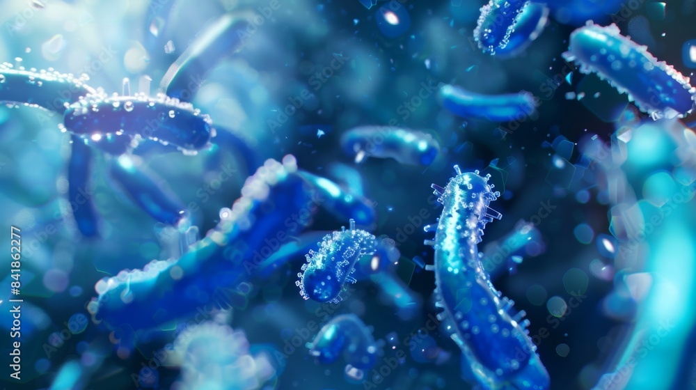 Fototapeta premium Beautiful Sunset Over Ocean Generative AI