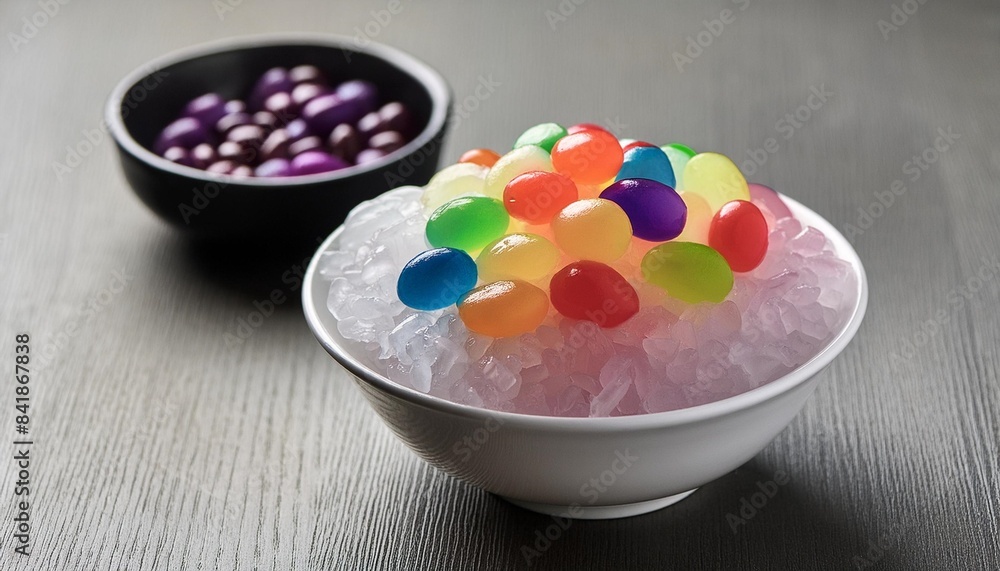 ais kacang abc a colorful malaysian dessert made of shaved ice beans ...