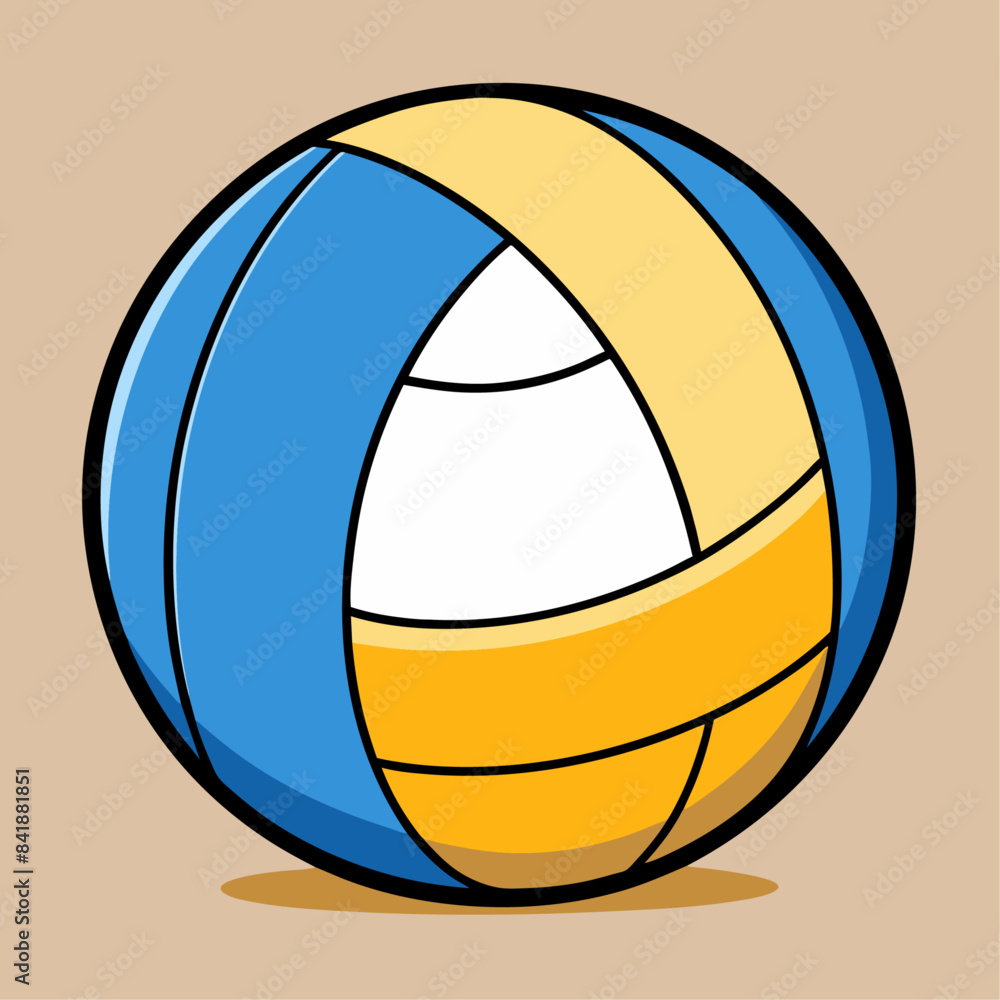 Volleyball cartoon vector clipart Illustration Volleyball cartoon vector clipart Illustration