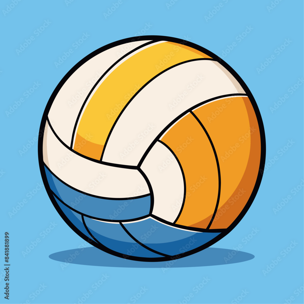 Volleyball cartoon vector clipart Illustration Volleyball cartoon vector clipart Illustration