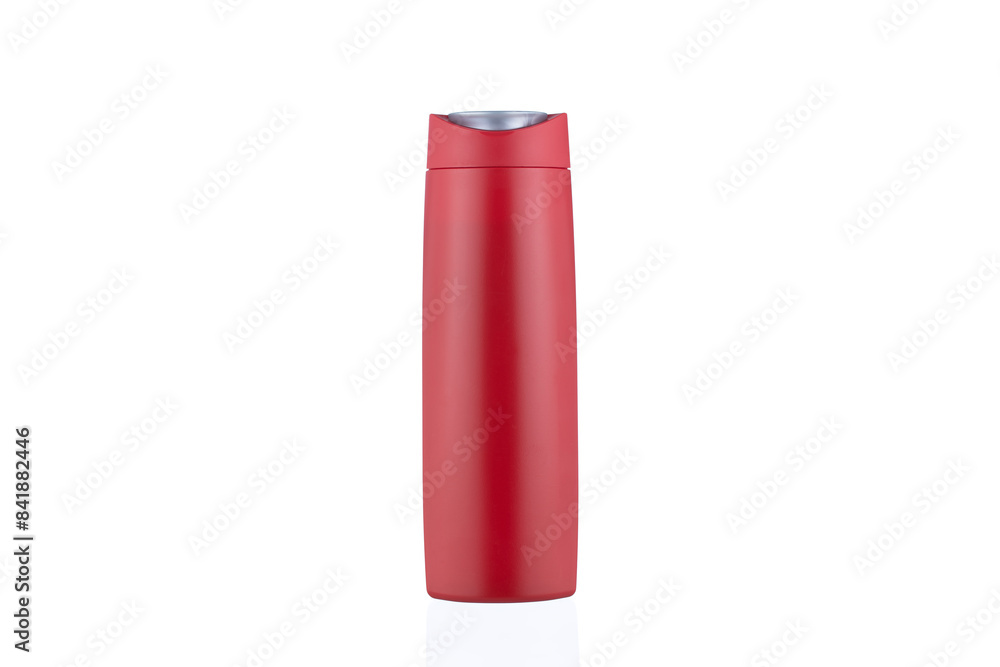 Red shampoo bottle isolated on white background.
Shower Gel and shampoo. Plastic Shampoo Bottles. Red shampoo bottle isolated on white background.
Shower Gel and shampoo. Plastic Shampoo Bottles.