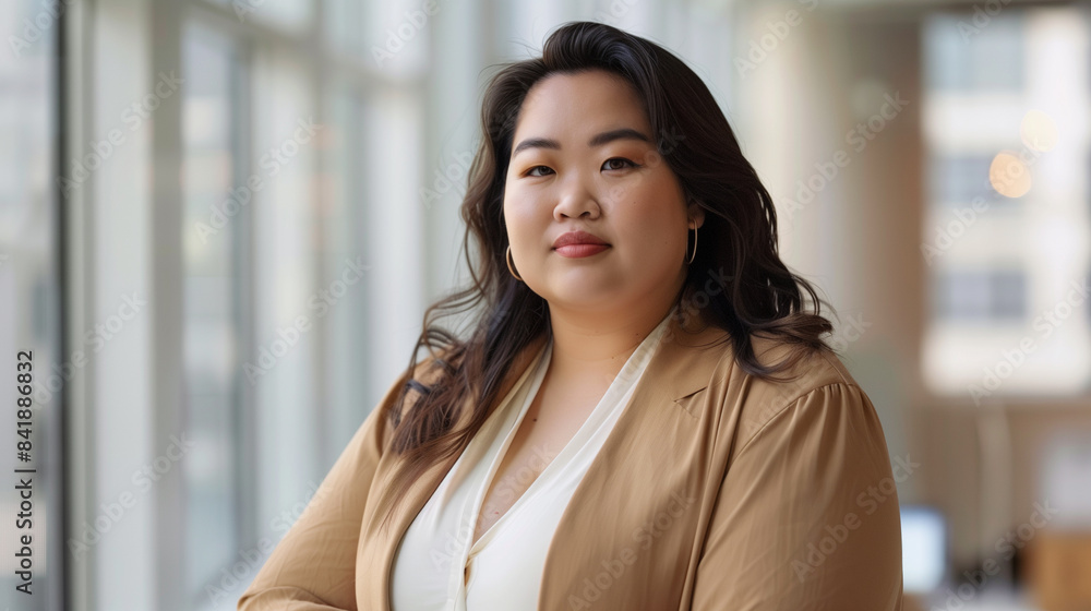 copy space, stockphoto, plus size asian businesswoman in an office environment. Succesful hispanic business woman standing in an office. Confident successful woman. copy space, stockphoto, plus size asian businesswoman in an office environment. Succesful hispanic business woman standing in an office. Confident successful woman.