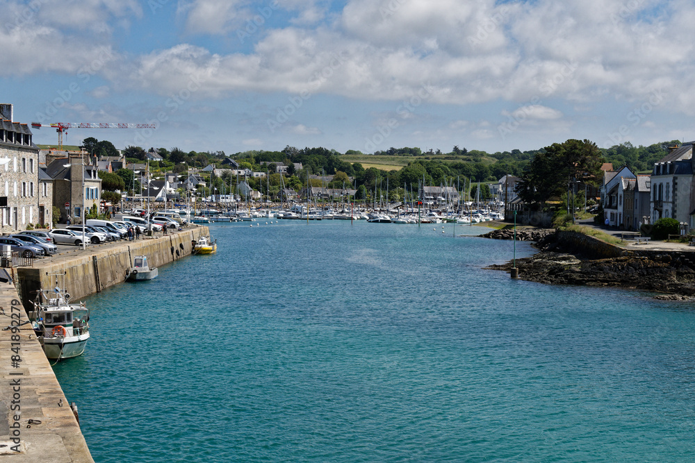 Fototapeta premium Port de Dahouet - pleneuf val andre - côte d'armor