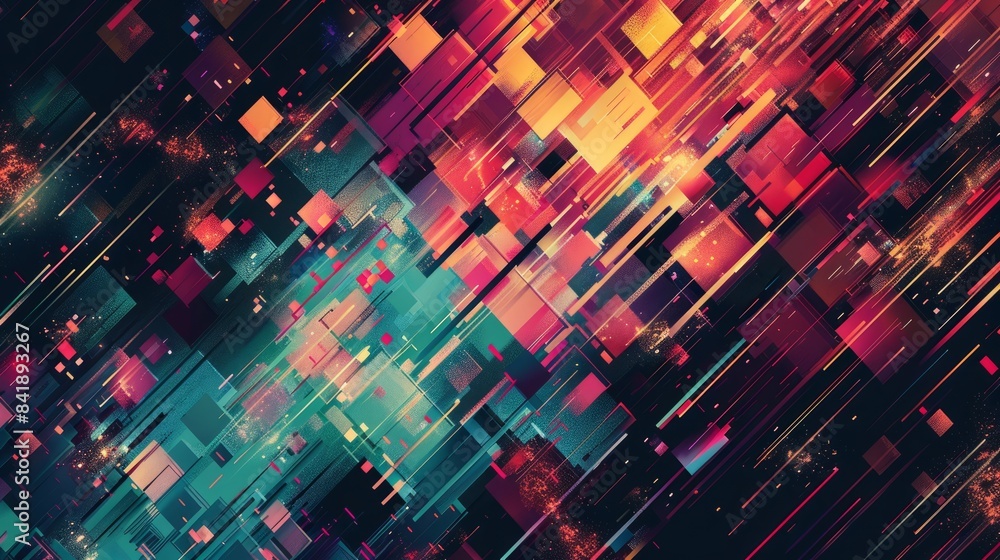 abstract pixel art background abstract pixel art background