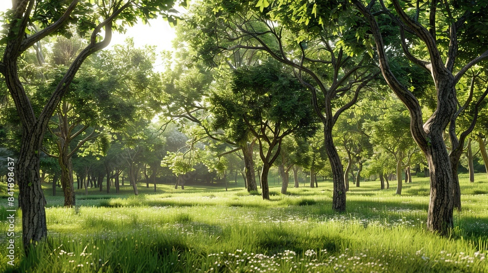 Serene Sunlit Park with Trees
Description: A peaceful park filled with lush green trees and sunlight streaming through the branches. Serene Sunlit Park with Trees
Description: A peaceful park filled with lush green trees and sunlight streaming through the branches.