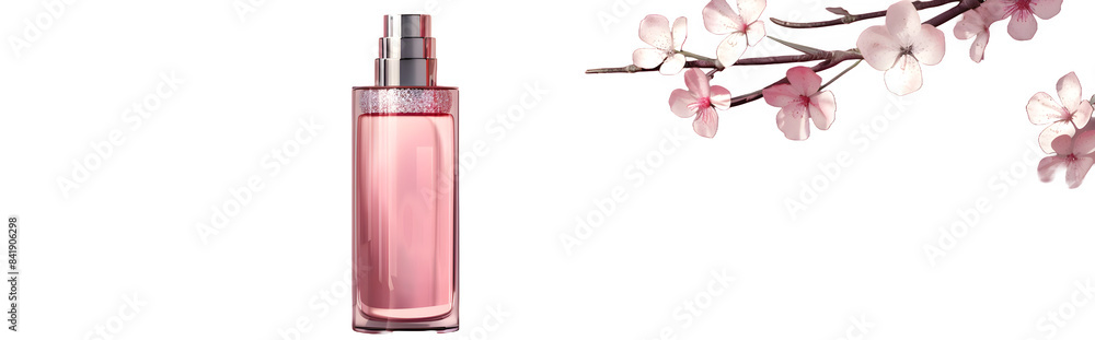 Cosmetic red pink for advertises and brand promote Cosmetic red pink for advertises and brand promote