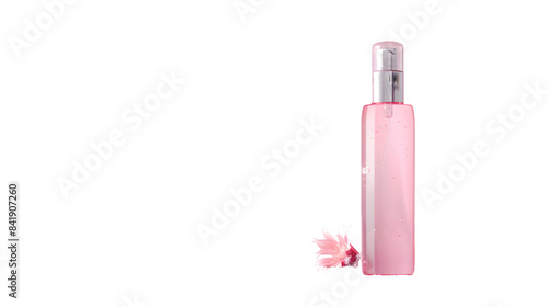 Cosmetic red pink for advertises and brand promote