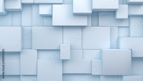 abstract blue background with squares