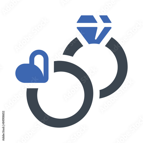 Marriage engagement Icon