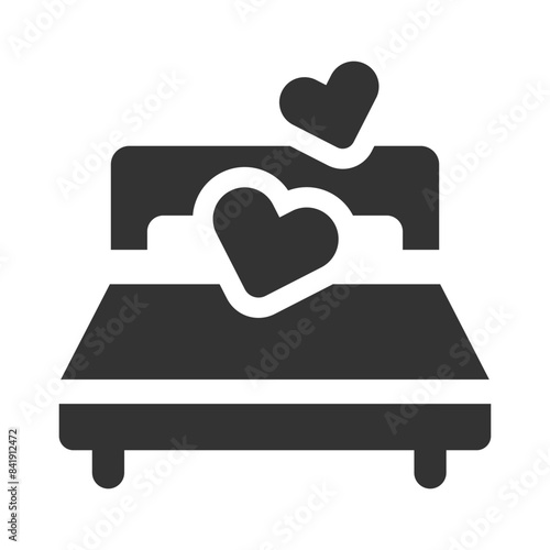 Wedding bed Icon