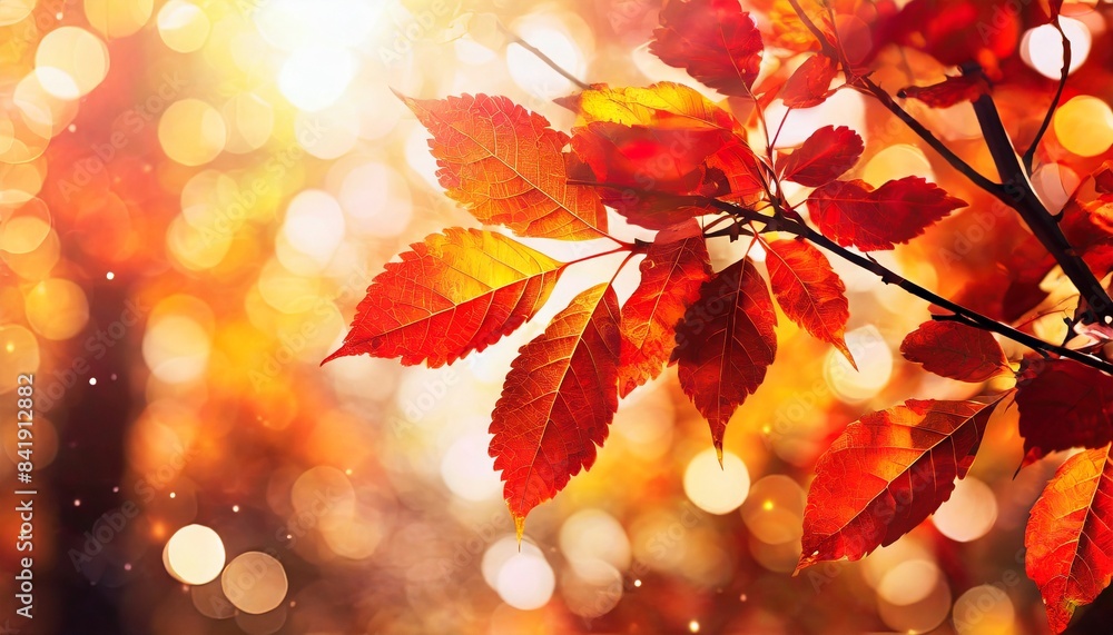 Fototapeta premium autumn leaves background