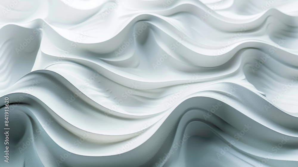 Elegant white and gray backdrop with flowing lines for modern presentations, business materials, and creative designs. Elegant white and gray backdrop with flowing lines for modern presentations, business materials, and creative designs.
