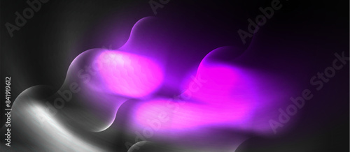 Glowing light neon shiny background. Vector Illustration For Wallpaper, Banner, Background, Card, Book Illustration, landing page