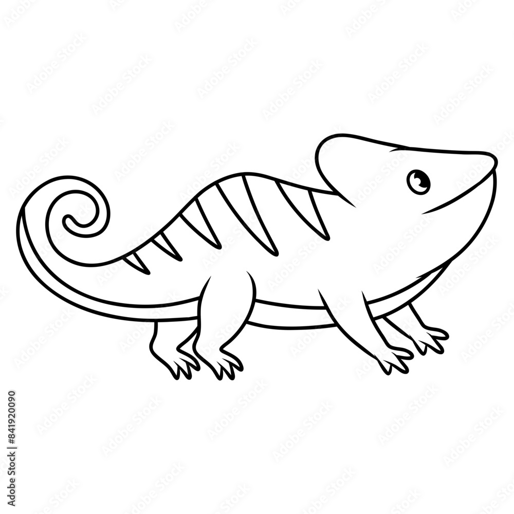 chameleon icon cartoon chameleon icon cartoon
