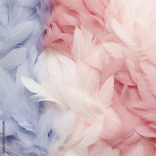 Pastel feather background abstract texture