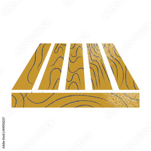 Oriental tea ceremony attributes set. Cups, teapot, table, tray. Green, pu erh, oolong. Japanese and chinese traditions. Flat vector illustration isolated on background