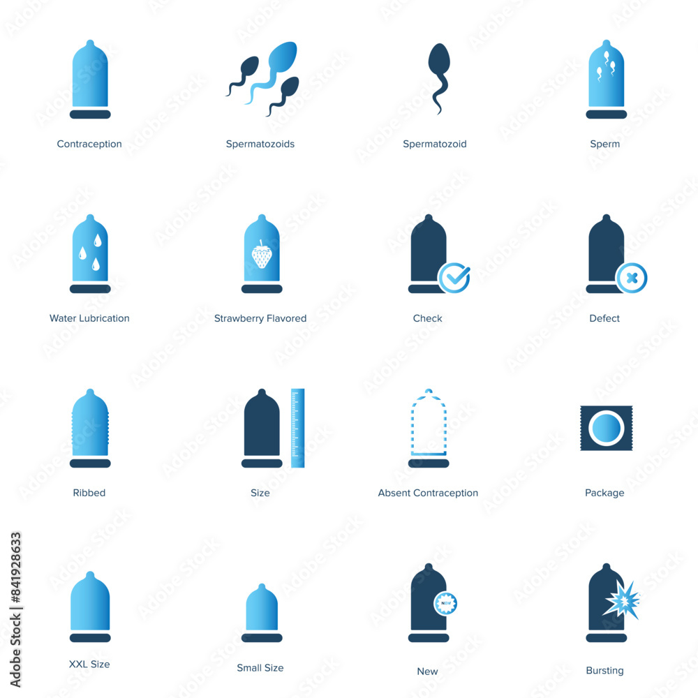 Condom icon set. Safe sex icon vector illustration. Condom icon set. Safe sex icon vector illustration.