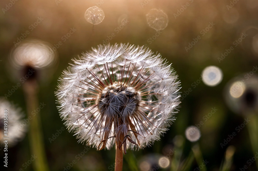 dandelion in the wind dandelion in the wind