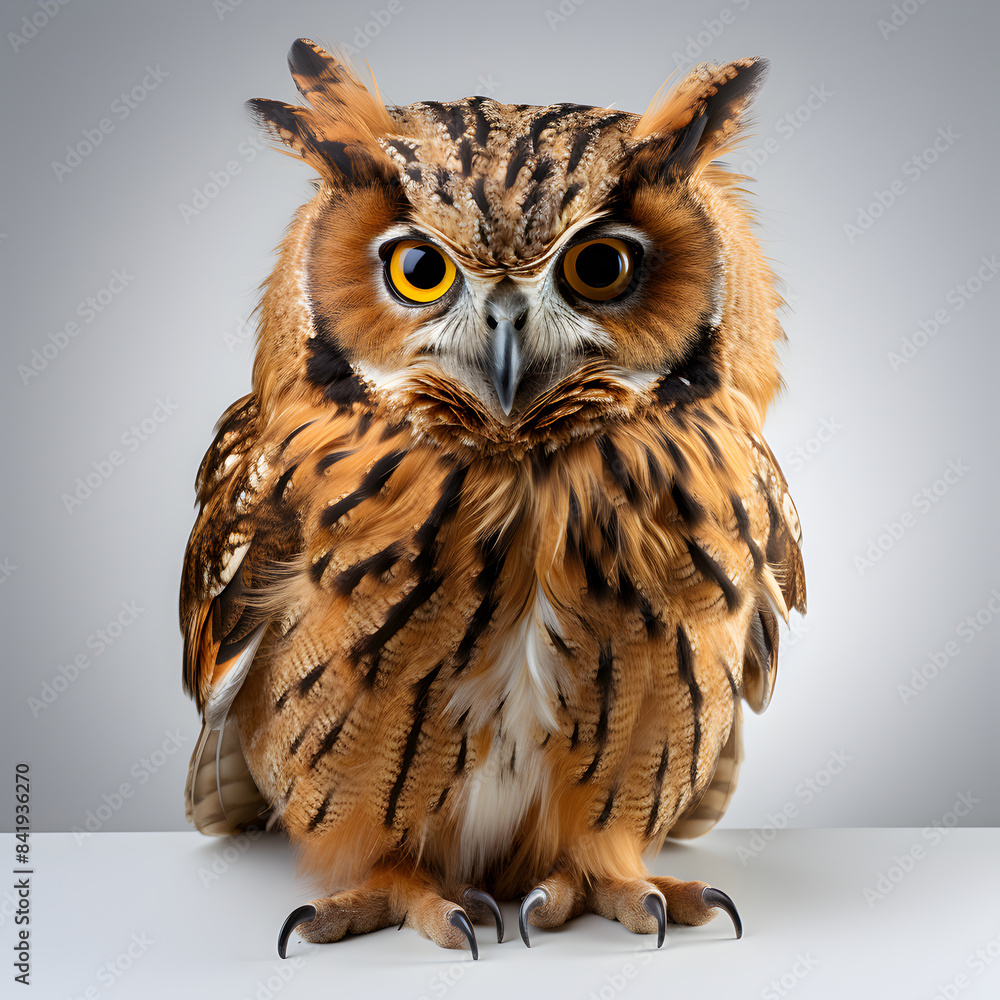 Obraz premium eagle owl portrait