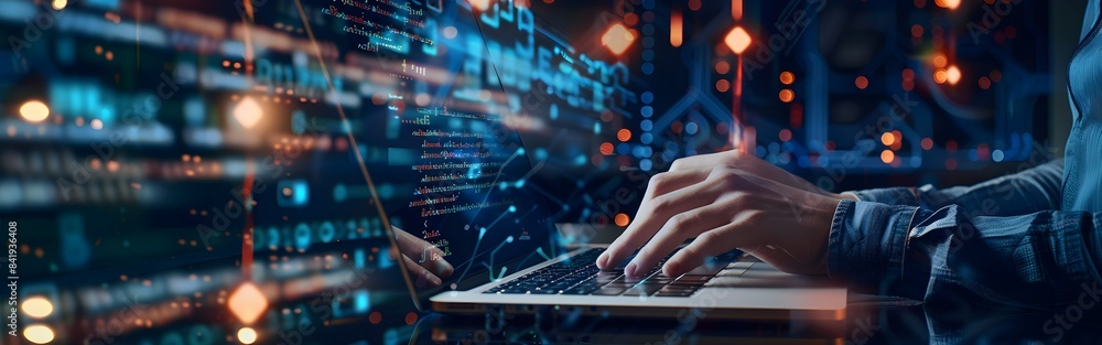 Data science business intelligence laptop and technology Data science business intelligence laptop and technology
