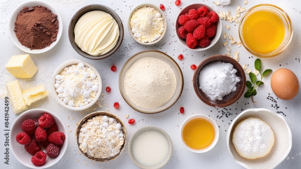 Ingredients needed to make a cake from scratch Ingredients needed to make a cake from scratch