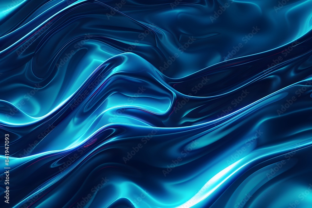 Obraz premium Blue marble pattern texture abstract with a dark background. can be used for background or texture or wallpaper.