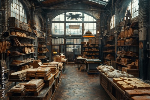 Wallpaper Mural Vintage bakery Torontodigital.ca