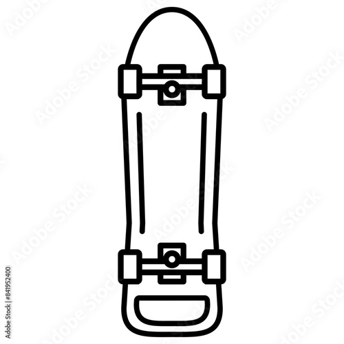 Old school skateboard