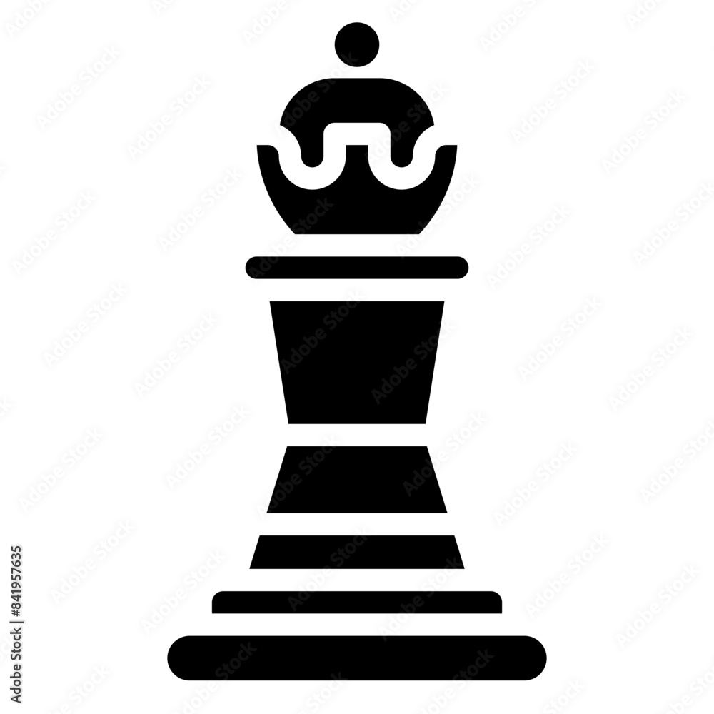 QUEEN,board game,strategy,piece,game.svg