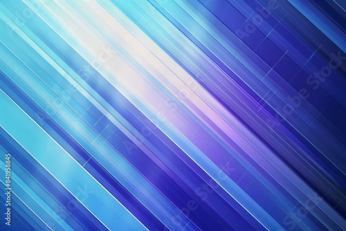 Blue diagonal with gradient lines abstract background