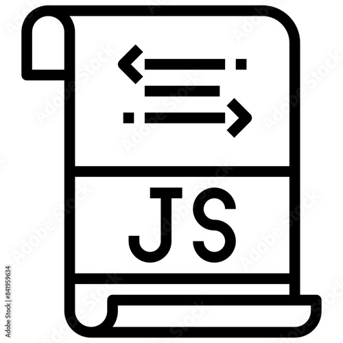 JS,javascript,file,interface,file extension.svg