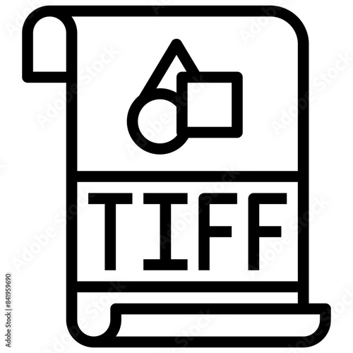 TIFF,format,extension ,archive,document.svg