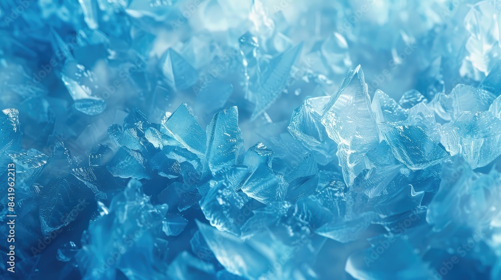 Abstract Ice Background in Stunning Blue Texture Abstract Ice Background in Stunning Blue Texture
