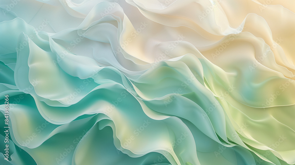 Obraz premium blue silk background