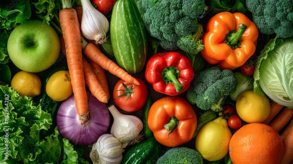 Fresh and Colorful Vegetables Generative AI Fresh and Colorful Vegetables Generative AI