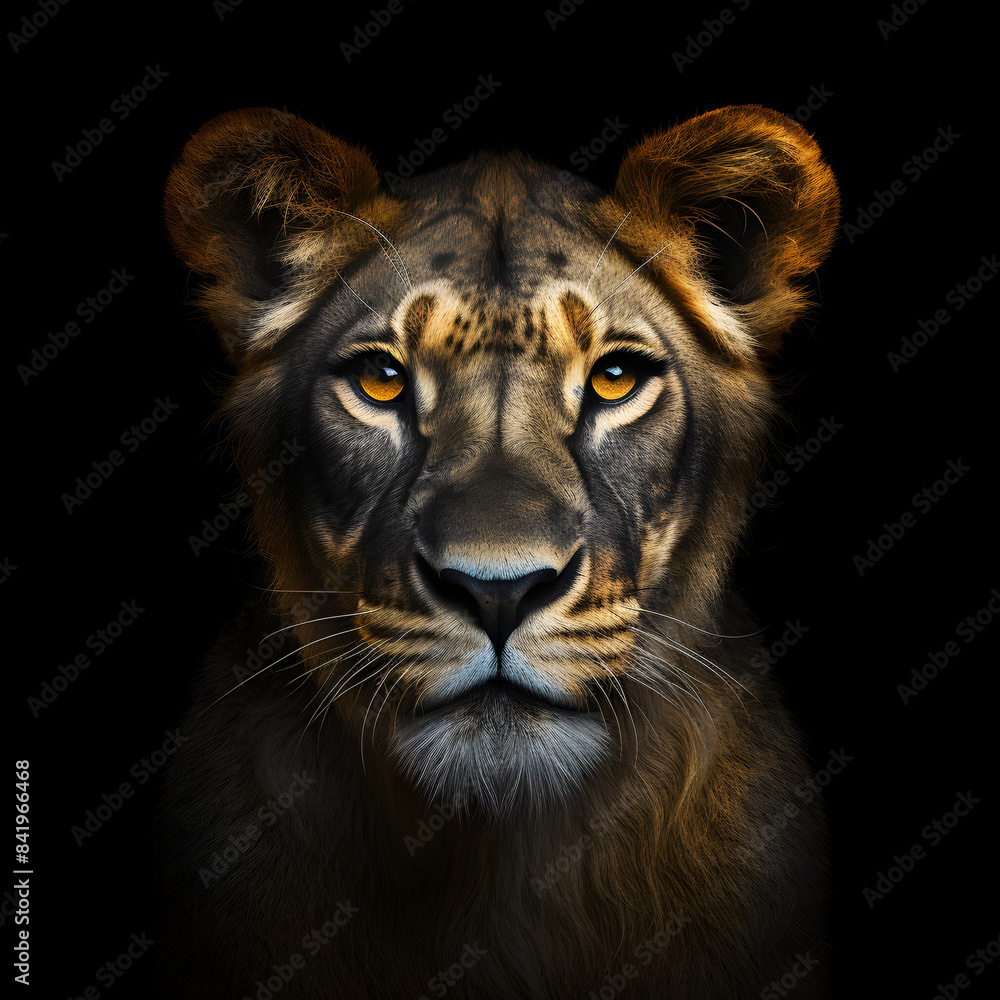 Fototapeta premium portrait of a lion
