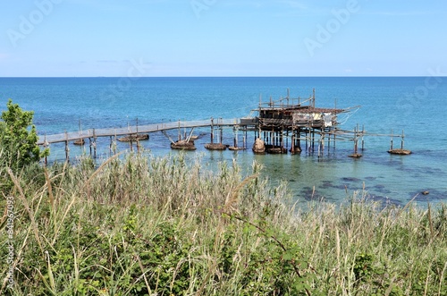 Vasto Marina - Trabocco Cungarelle dal sentiero photo