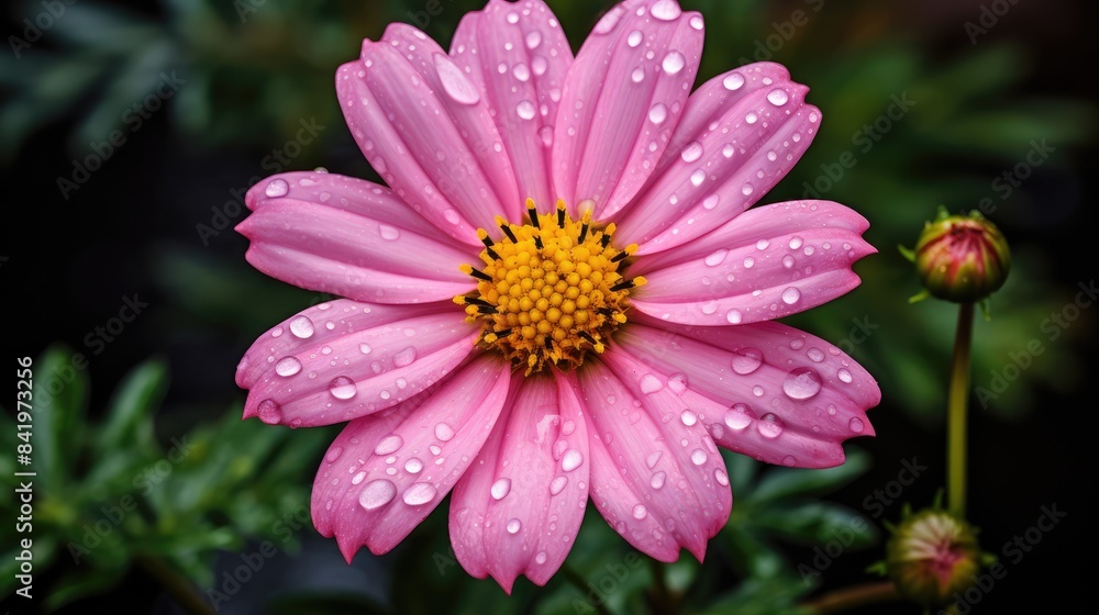 Obraz premium pink daisy flower