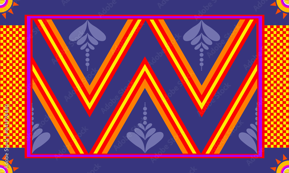 Traditional oriental ethnic pattern embroidery. Abstract vector Aztec style design for textures, fabric, clothing, wrapping, decoration, sarong.
Traditional oriental ethnic pattern embroidery. Abstract vector Aztec style design for textures, fabric, clothing, wrapping, decoration, sarong.