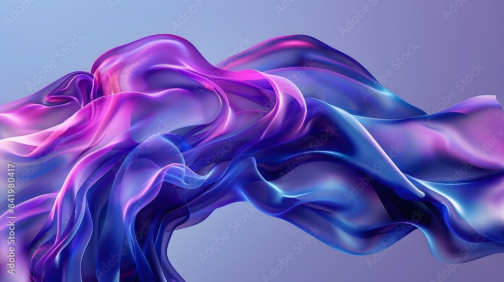 Obraz premium Abstract digital shape background