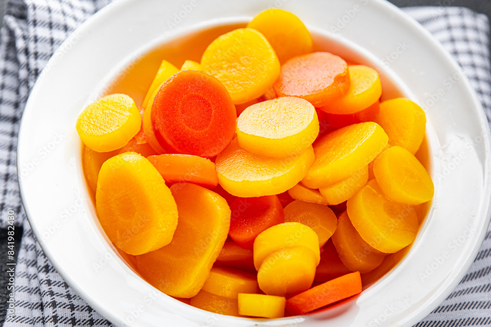 carrot slice colorful vegetable carrots cut salad fresh cooking meal food snack on the table copy space food background rustic top view carrot slice colorful vegetable carrots cut salad fresh cooking meal food snack on the table copy space food background rustic top view