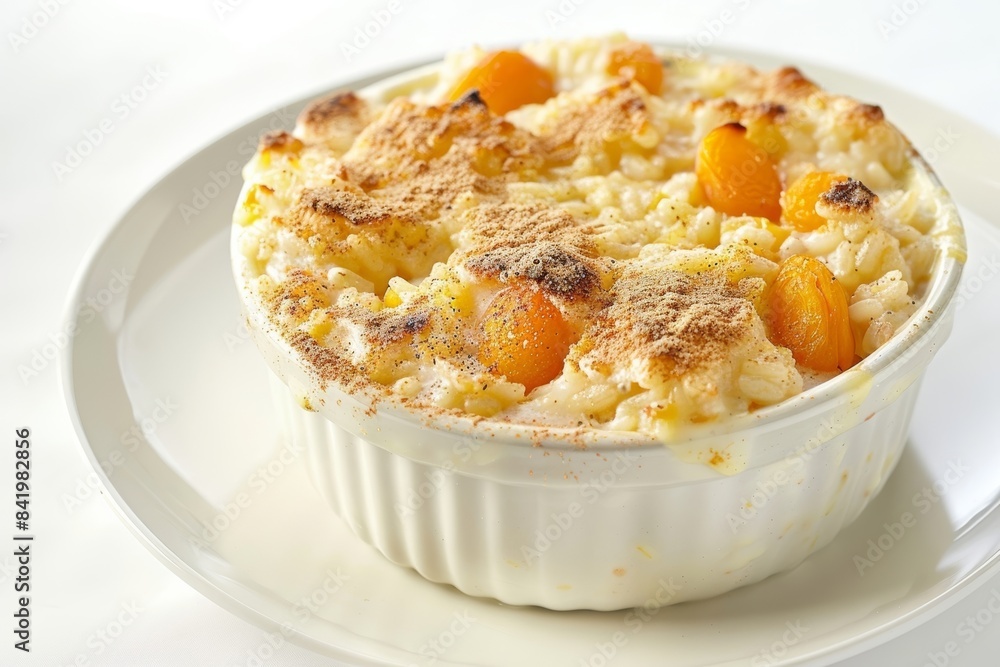 Decadent Baked Rice Pudding with Golden Apricots Decadent Baked Rice Pudding with Golden Apricots