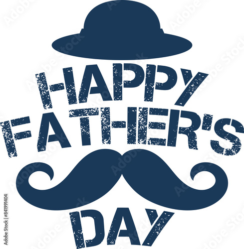 Happy Father’s Day wishes greeting poster, card, shirt, and flyer design vector illustration