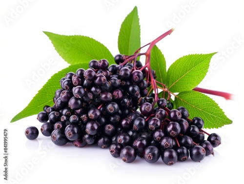 Bouquet of elderberries on ...
