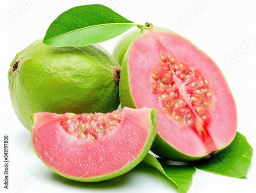 A close-up photo of a ripe ...