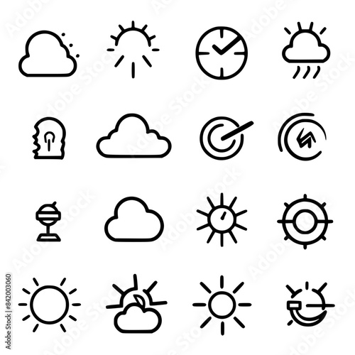 Rain icon, storm icon, weather icon, climate icon, meteorology icon, wind icon, snow icon, moon icon, thunderstorm icon, temperature icon, sun icon, cloud icon, nature icon, sky icon, winter icon, clo